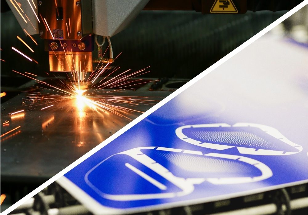 Laser cutting versus chemical etching thin metals